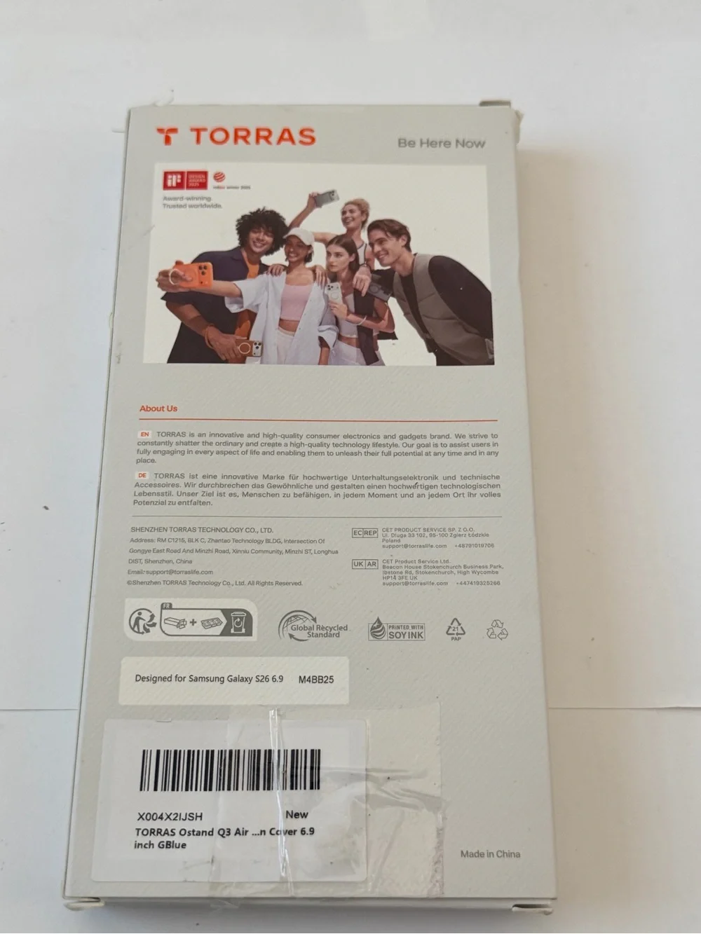 TORRAS Q3 Air for Samsung Galaxy S26 Ultra Case